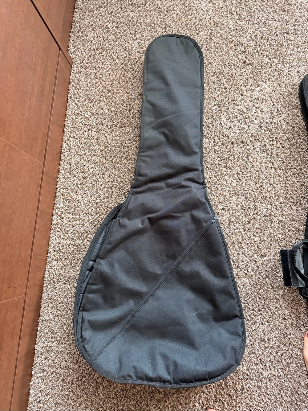 Black Guitar Gig Bag - Kaces III